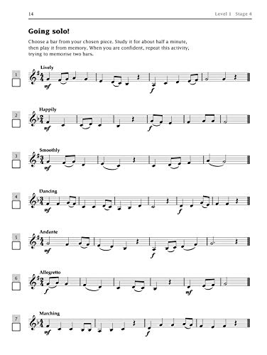 Improve Your Sight-Reading! Clarinet, Levels 1-3 (Elementary): A Progressive Sight-Reading Method, B