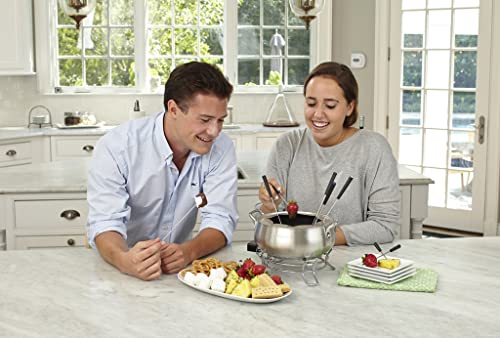 Cuisinart Cfo-3Ss 3-Quart Electric Fondue Pot 1000-Watt Electric Fondue Set Is Suitable For Chocolate, Cheese, Broth And Or Oil, Stainless Steel #TOP5