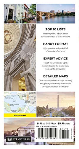DK Eyewitness Top 10 Washington DC