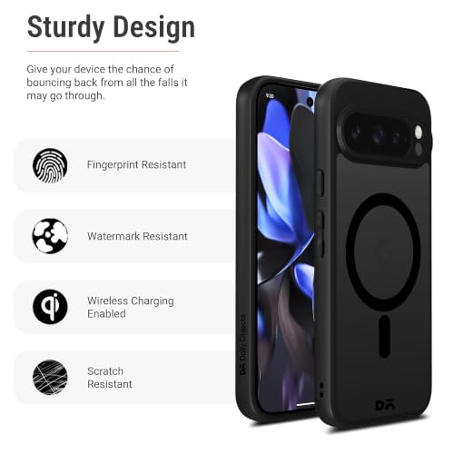 Image of DailyObjects Nimbus 2.0 Magnetic Phone Case Cover Compatible with Google Pixel 9 Pro XL | Wireless Charging Slim Back Cover | 2 Layer Edge Protection & Shockproof