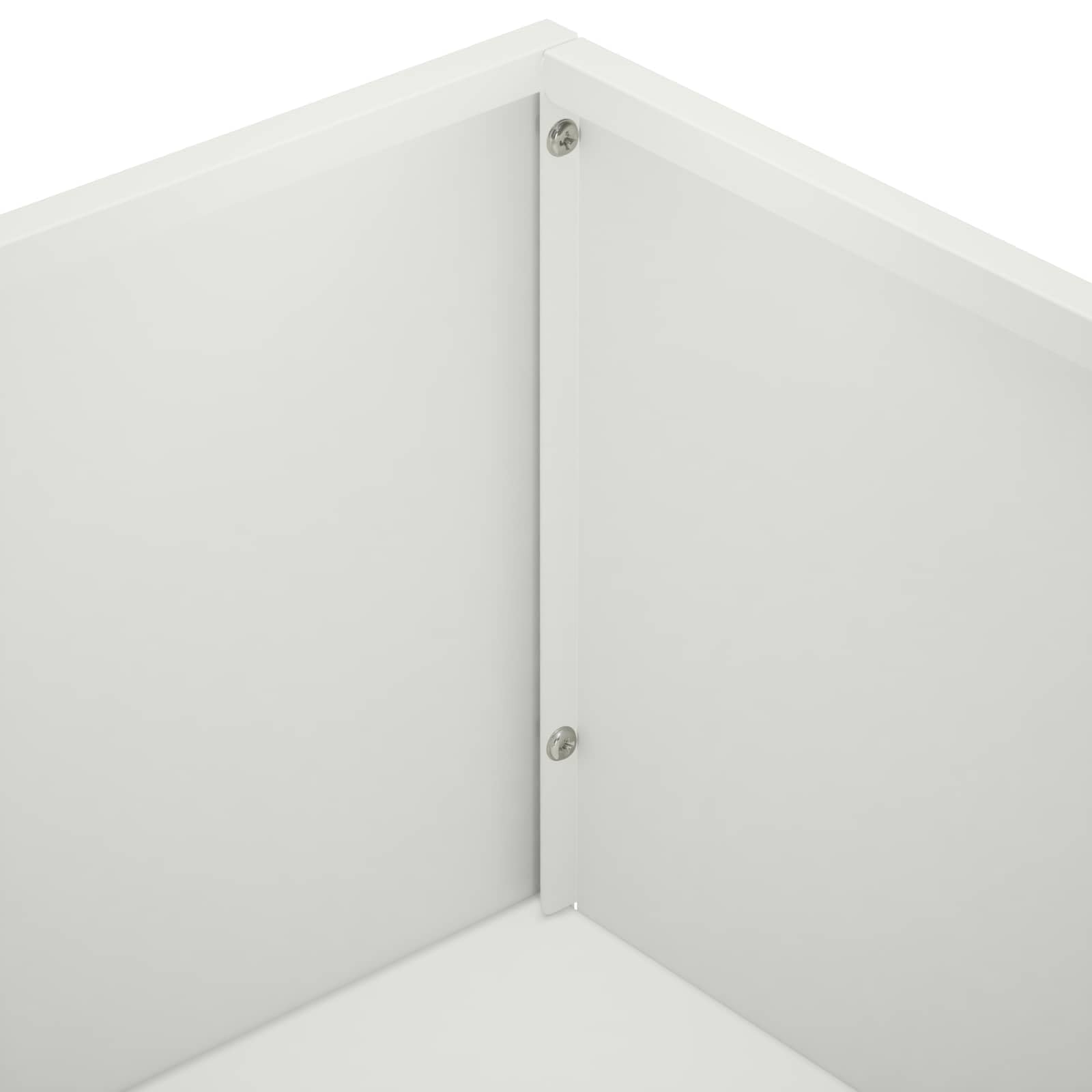 Generico Vaso da Giardino Bianco 50 x 50 x 49 cm,8005794