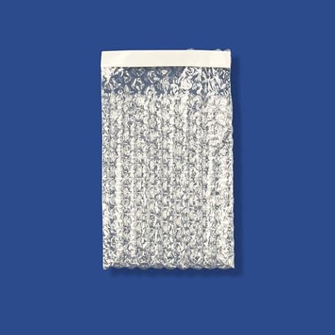 100 4x5.5 Clear Self-Sealing Bubble Out Bag Pouches from The Boxery Cover