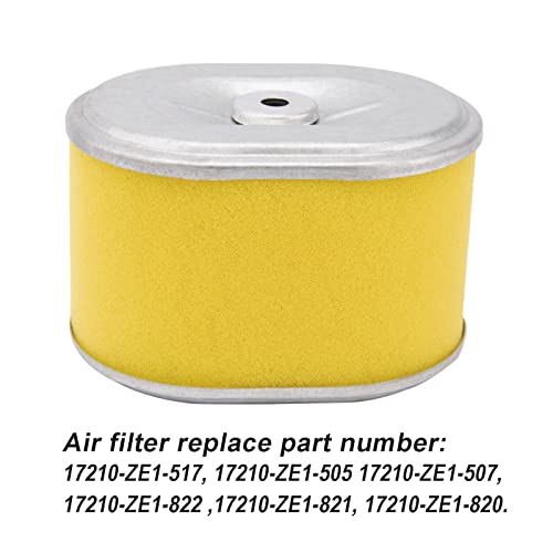 GX160 Carburetor for Honda GX120 GX140 GX160 GX168 GX200 5HP 5.5HP 6.5HP Small Engine Carburetors, GX 160 Carburetor with 17210-ZE1-505 Air Filter Tune Up Kit