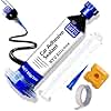 BUFFZIT RTV Silicone Adhesive Sealant – 100% Silicone Waterproof Caulk, Strong Bond, Shrink & Crack Proof – Automotive Gaskets, Engine, Sunroof, Headlights, Windows & Home Repairs (Black, 30g/1oz)