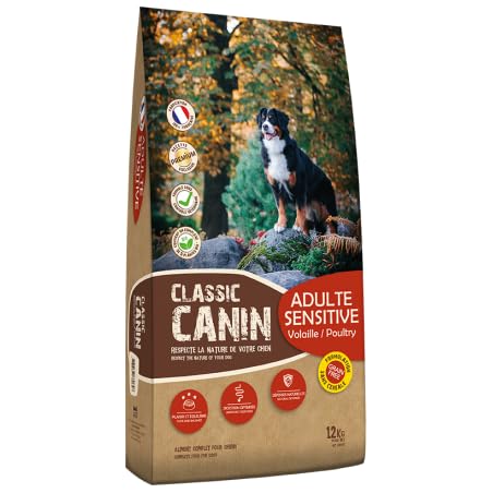 Classic Canin Adulti Sensitive 12kg Crocchette Senza Cereali per Cane Adulto