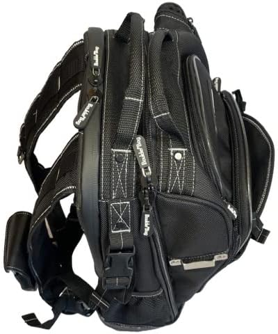 Miniatura 7 de BOULDER Mochila de 80 bolsillos para herramientas  Mochila de herramientas para electricistas de alta resistencia, bolsa de herramientas duradera,