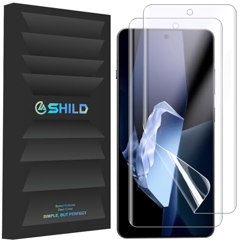 Image of SHILD Silicone-(2 Pack Screen Protector Guard for Oneplus 13R Cellphone Design (6.8-Inch Screen Size)|Transparent Screen Guard for Oneplus 13R-Fingerprint Support /S Pen Compatible /Hd
