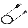 Kissmart Charger for Garmin Vivoactive 3, Replacement Charging Cable Cord Plus a Red Silicone Charger Port Protector Anti Dust Plug for Garmin Vivoactive 3 Music Smart Watch