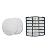 Filters for shark navigator professional fits nv60 nv70 nv70 26 nv71 nv80 nv80 26 nv85 nvc80c nv85 nv90 nv90 26 nv95 nv95 31 nv130 nv141 uv420 part xff80 xhf80 1 hepa foam felt  urban country home decor