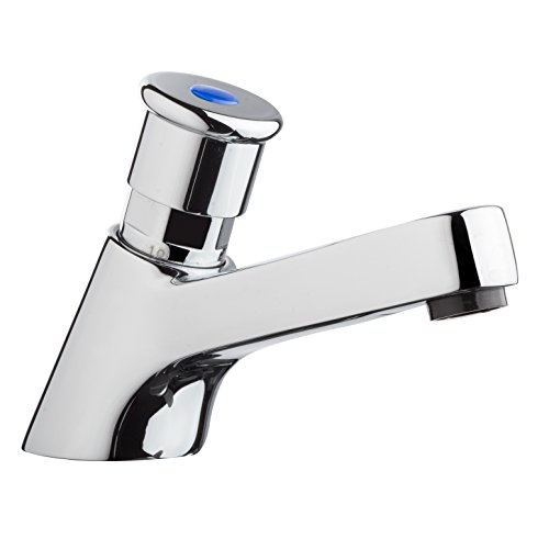 Preisvergleich Produktbild Sanixa MC9000 Waschtisch-Armatur zeitgesteuert selbstschließend Kaltwasser - einstellbar - Mischerarmatur Spezialarmatur Gewerbearmatur