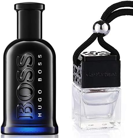 ONX3 Designer Home/Car Air Freshener Oil Reed Diffuser Scent Fragrance Aftershave Perfume For Him Inspired By HEWGO BOS 8ml Black Lid Bottle