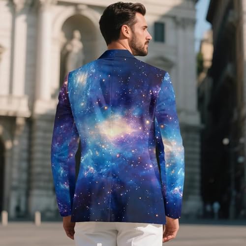 AFPANQZ Mens Blazer Sports Coat with Lining Lined Casual Slim Fit Notched Lapels Suit Jackets for Men Wedding3