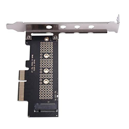 Pasuihcay M.2 NVME SSD NGFF to PCIE 3.0 X4 Adapter PCIE M2 Riser Card Adapter Support 2230 2242 2260 2280 Size NVMe M.2 SSD, black