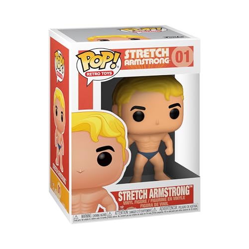 Funko Pop! Vinyl: Hasbro-Stretch Armstrong - 1/6 de Probabilidades de Obtener la RARA Variante Chase - (Styles Vary) - Figura de Vinilo Coleccionable - Idea de Regalo- Mercancia Oficial