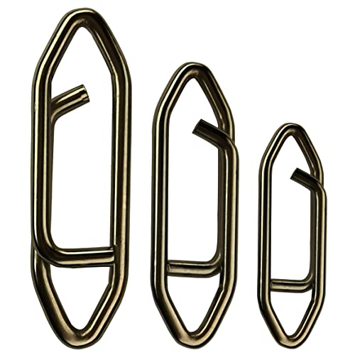 Fishing Clips snap Quick Change Lures Fast Link Quick Snap Crankbait Snap Tackle Stainless Steel Power Fishing Clip Lure Connector size S