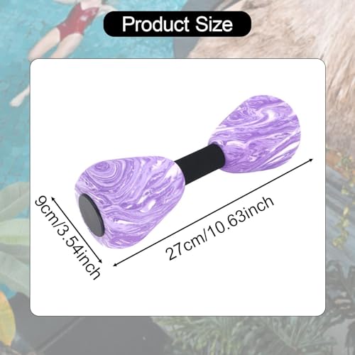Dumbbell acuático para fitness y ejercicio en piscina miniatura 6