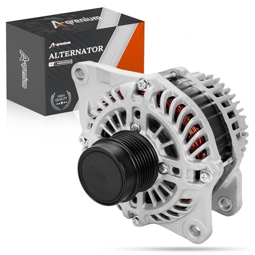 A-qrenium Alternator for 2011-2013 Chrysler 200, 2007-2010 Sebring, 2007-2017 Compass