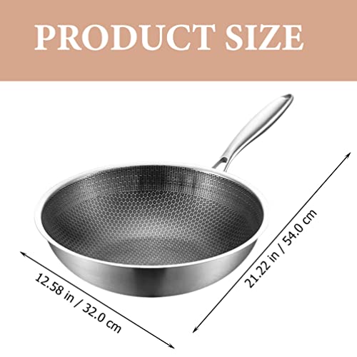 Wok de Acero Inoxidable con Recubrimiento Antiadherente Honeycomb miniatura 6