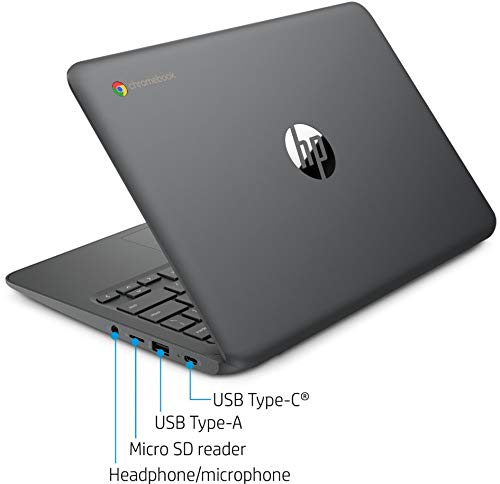 Newest Flagship HP Chromebook, 11.6" HD (1366 x 768) Display, Intel Celeron Processor N3350, 4GB LPDDR2, 32GB eMMC, Chrome OS, HD Graphics 500, 11A-NB0013DX, Ash Gray cheap gaming laptop under 300, gaming laptop under 300, gaming laptops under 300, , HP Chromebook, 11A-NB0013DX