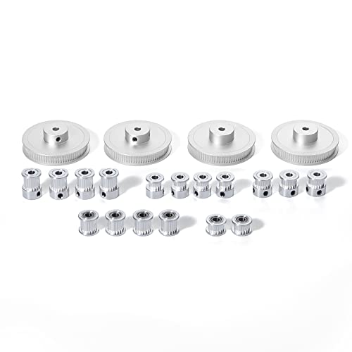 Voron V2.4 GT2 Timing Pulley 5mm Bore 16T 20T 80T + 20...