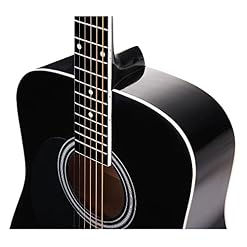 Classic Cantabile guitare acoustique folk gaucher set démarrage, kit d’accessoires à 5 pièces, noir - Les Beatles, Paul McCartney, John Lennon, RIngo Starr, George Harrison Classic Cantabile guitare acoustique folk gaucher set démarrage, kit d'accessoires à 5 pièces, noir – Image 4