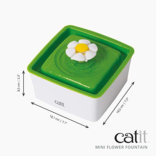 Catit 2.0 Mini Flower Cat Water Fountain — 1.5L BPA-free with Triple Filtration — view 7