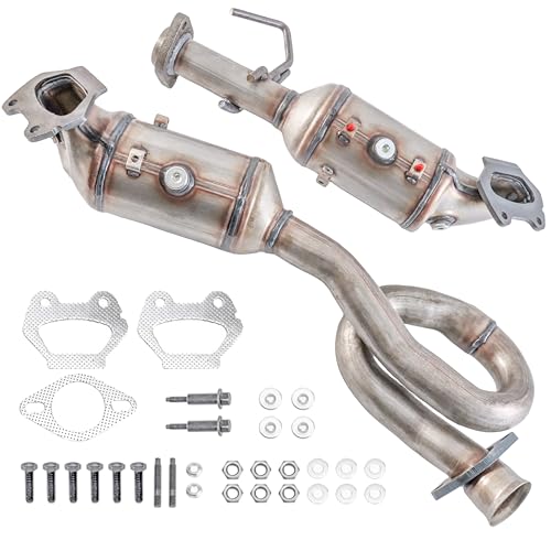 FUTAIHE Exhaust Manifold Catalytic Converters Fits for 2012 2013 2014 2015 2016 2017 Jeep Wrangler 3.6L, 2018 WranglerJK 3.6L Left and Right