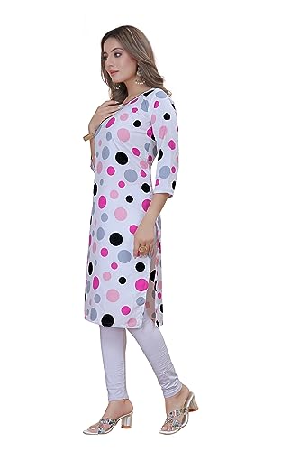 Image of Women's Multicolor Exclusive Crepe Kurta||Pack of 2 Kurta||Kurta for Women