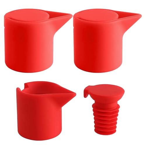 Tapón de vino y tapón de champán impermeable con 3 válvulas protectoras 2