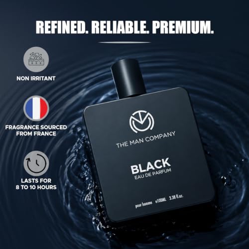 The Man Company Black Eau De Parfum for Men 100 ml - Image 7