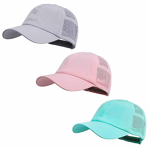 Image of HH HOFNEN Women Quick Drying Baseball Cap Sun Hat Unstructured Golf Hat