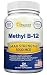 Vitamin B12 - 5000 MCG Supplement with Methylcobalamin (Methyl B-12) - Max Strength Vitamin B 12 Support to Help Boost Natural Energy & Metabolism, Benefit Brain & Heart Function - 120 Tablets