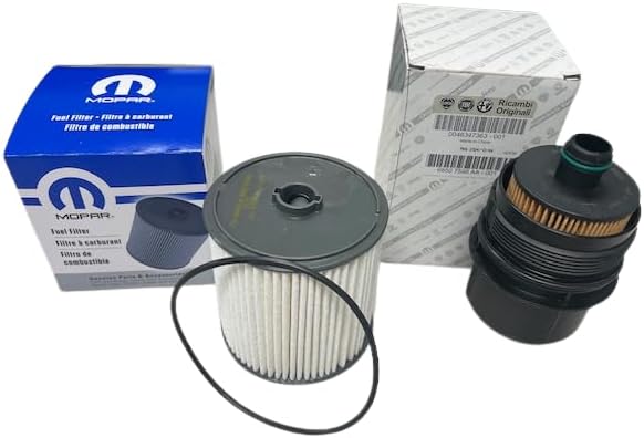 Mopar Genuine OEM Filters Bundle, 3.0L EcoDiesel - Oil Filter & Fuel Filter. 68507598AA & 68436631AA. Fits: 2020-2023 Ram, Wrangler and Gladiator with 3.0L Ecodiesel.