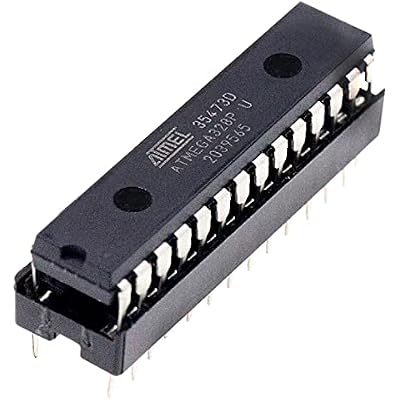 2pcs ATMEGA328P-PU with UNO R3 bootloader and IC Socket
