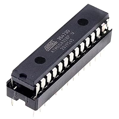 2pcs ATMEGA328P-PU with UNO R3 bootloader and IC Socket