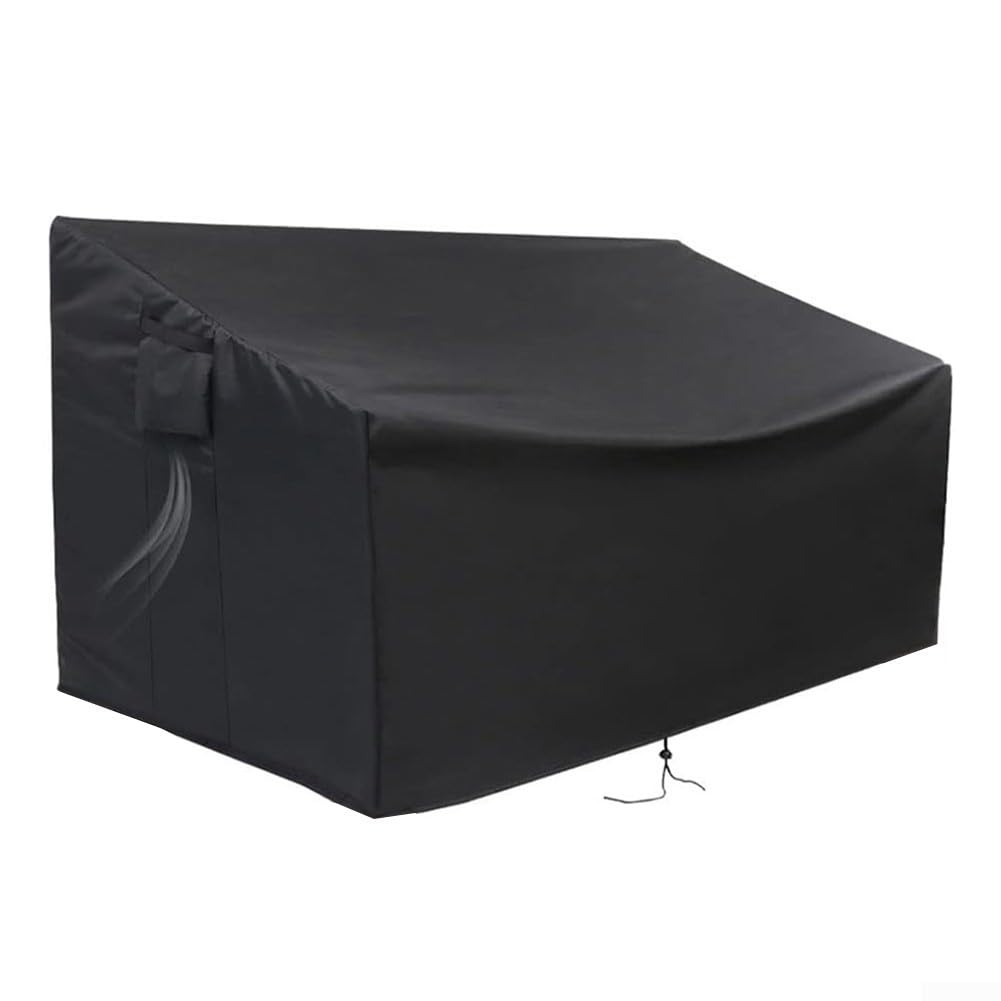 Cubierta de banco exterior Oxford 420D impermeable con cordón talla M