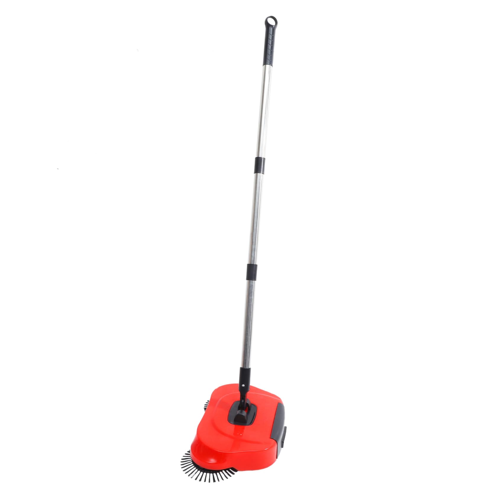 IWOWHERO 360° Rotating Push Broom Carpet Sweeper Hand Sweeper Broom and Dustp