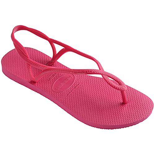 Rasteira Luna, Havaianas, Meninas, Pink Eletric, 27/28
