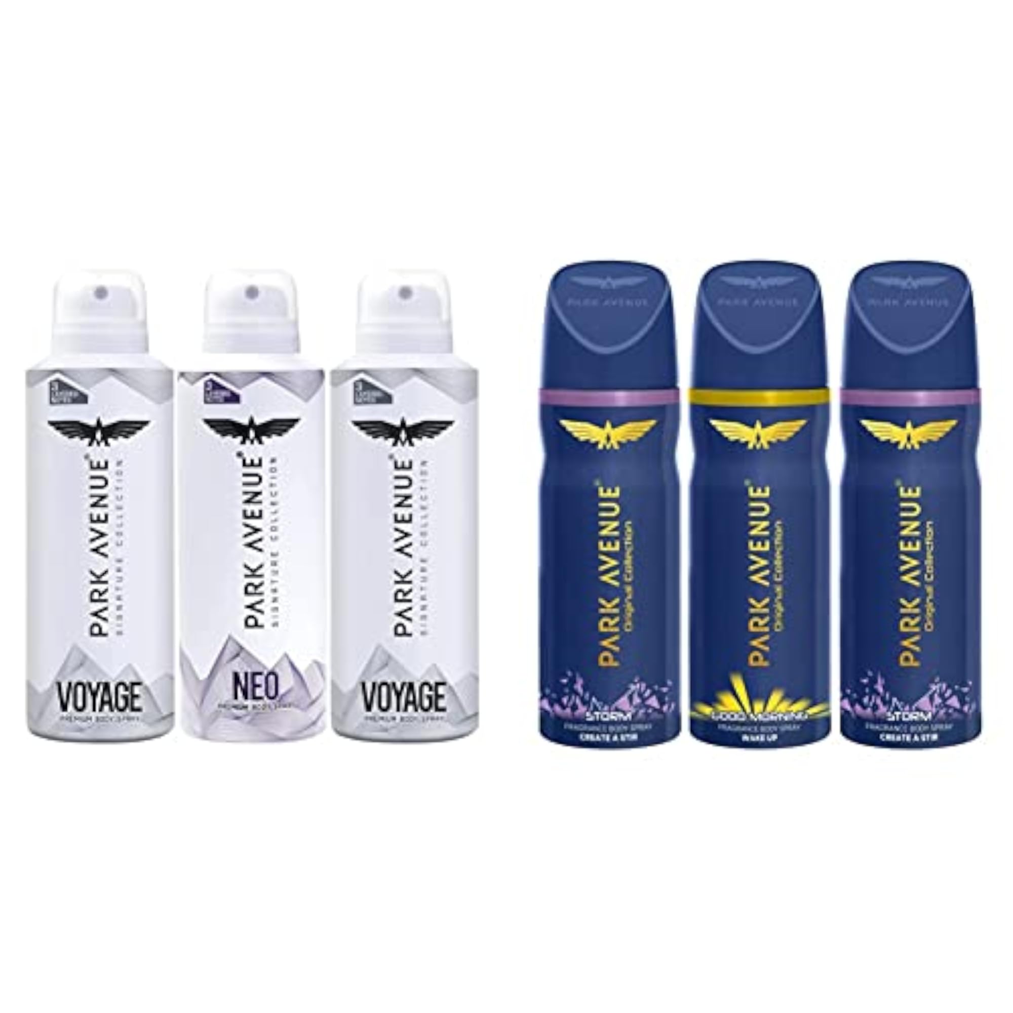 Deodorant Spray For Men, 2 Voyage + 1 Neo (Pack Of 3)
