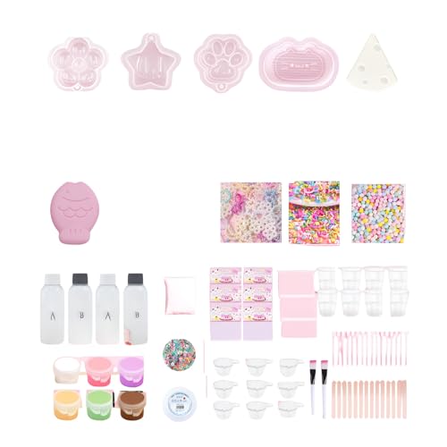 [Kawoly]����L�b�g �H�i���V���R��AB�t ���� DIY�Z�b�g ���[���h���t���b�L���O�t�� �C�A�������� �Z���ԍd�� �q����l���p (4��/6��/12�탂�[���h�I����) 200ml�̐ڒ��܂�6��ނ̌^