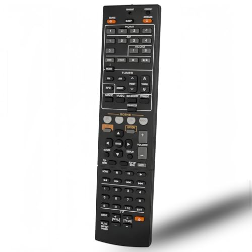 Image of LR General AV Remote Control Replaced Fit for 491 RX-A1010 RX-A810 RX-V671 RX-V871 RAV444 WW511600 RX-A810BL RX-V871BL RAV448 RX-A730 for Yamaha AV Receiver