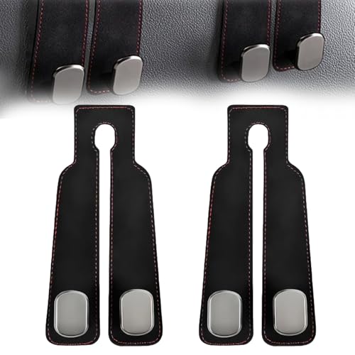 2 Stück Autositz Doppelhaken Rückenhaken,Taschenhalter Auto,Haken Auto...