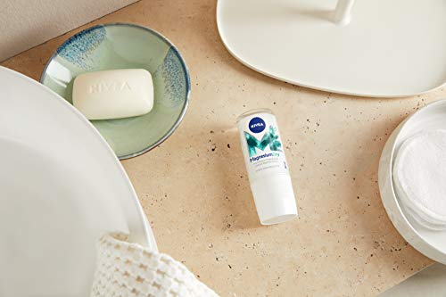 NIVEA MAGNESIUM DRY FRESH Déodorant Bille Femme 1x50ml anti transpirant sans sels d’aluminium roll on sensation de fraîcheur 48H Lot de 2 - vue 6