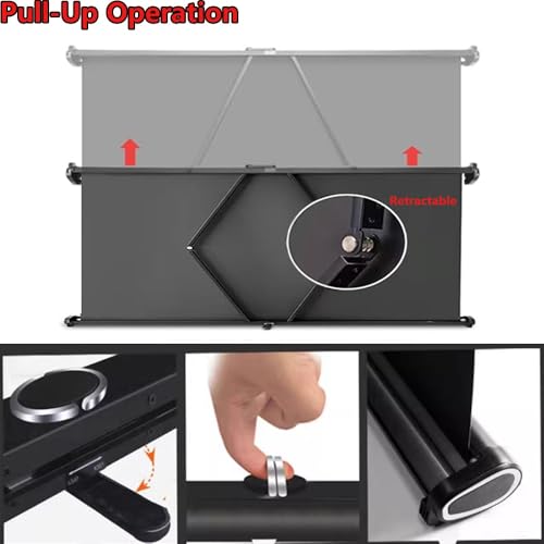 Pantalla Retráctil de Mesa 40" formato 4:3 miniatura 2
