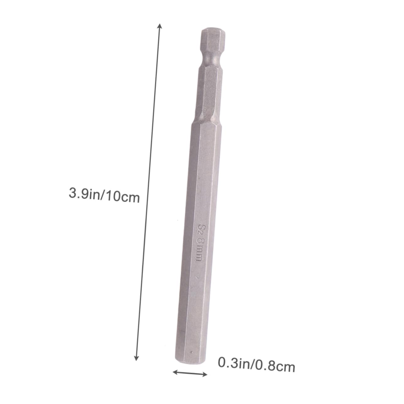 SHINEOFI 3 Set Punta Esagonale Magnetico Vite Spogliato Estrattore Di Bulloni Rotti Argento 6 Pezzi * 3