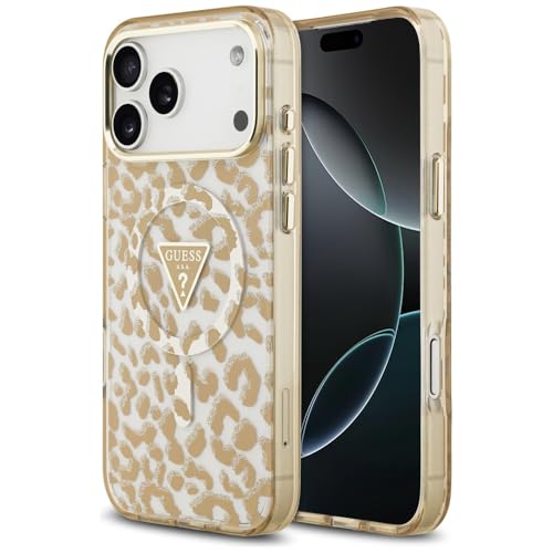 Coque iPhone 17 Pro MagSafe Guess Léopard : Fini les rayures avec style