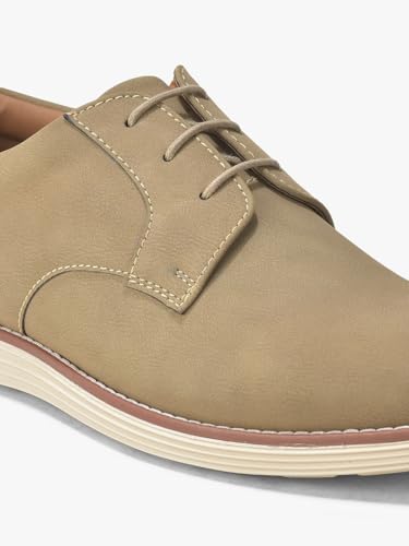 Image of Cantabil Casual Shoes for Men l Lightweight & Comfortable with Cushioned Insole PU Upper TPR Sole Lace Up Closure (P MFTW00145E)
