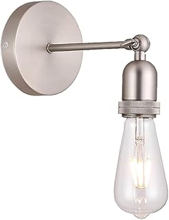 Sponsored Ad – SHINY STAR Vintage Wall Light, Industrial Wall Lamp Fitting Adjustable Socket Edison Lamp Holder Wall Mount...
