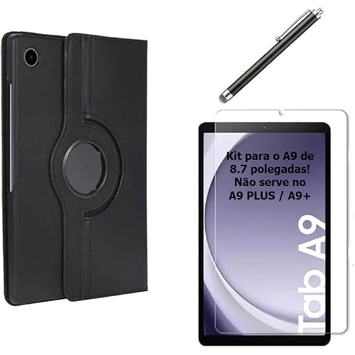 Kit capa para Samsung Galaxy Tab A9 8,7" (capa + película + caneta)