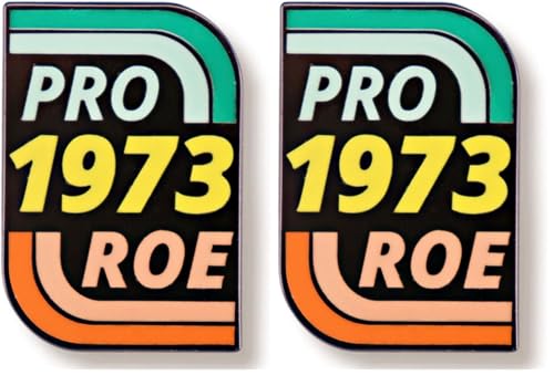 Image of Roe v Wade 1973 Pro Choice Abortion Reproductive Rights Women Body 1.2 inch Enamel Pin Badge